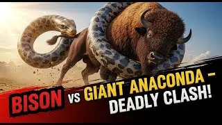 Horns vs. Coils: Buffalo GORES Giant Snake! 😱 | 3D Animated Short Film | Pixar-Style Emotional Story