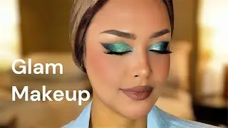 Easy Eyeshadow Tutorial for Hooded Eyes | Emerald Green Winter Glam