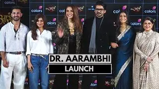 Aishwarya Khare, Aditya Redij, Anjuum Faakih & Other At The Launch Of Their New Drama Dr. Aarambhi