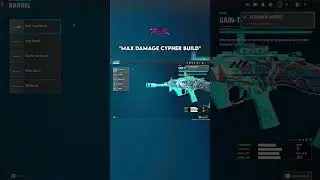 THE *MAX DAMAGE* CYPHER BUILD on WARZONE 👑 #warzone #callofduty #bo6 #rebirthisland #cod #shorts