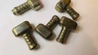 Copper Pyrite Miniature Hammer Crystal