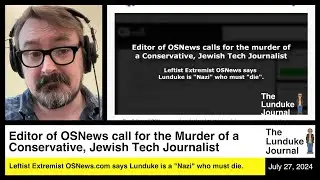 Editor of OSNews calls for the Murder of a Conservative, Jewish Tech Journalist