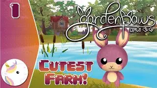 Cutest Farm Game Ever! ~ Garden Paws #1 | Early Access | Alpha