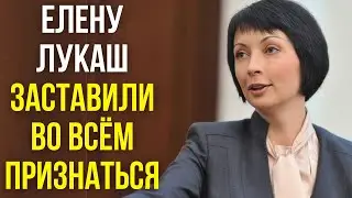 Елену Лукаш заставили во всём признаться