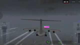 BAE systems Emergency landing JFK onboard navigation systems failure in heavy storm