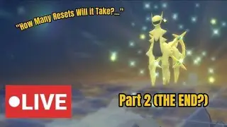Shiny Hunting The God of All Pokemon Himself ARCEUS! (Pokemon BDSP)