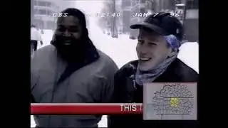 CBS Evening News Open, WX Crawls  Promos  and NewsChannel 5 Weekend Report Open 01 07 1996