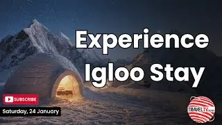 From Dream to Reality ❄️ | Spending a Night in a Himalayan Snow Igloo