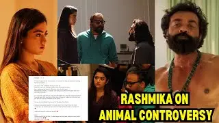 Rashmika Mandanna shares post After controversy on Ranbir Kapoor 'Animal' Scenes |Bobby Deol #animal