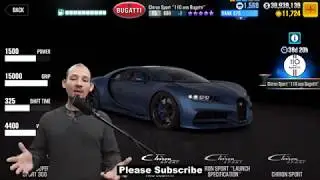 CSR2, Bugatti The iconic duo duality cup, a bit of info,  cars you will need and the prize car