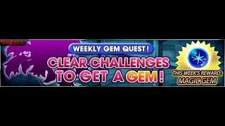Kingdom Hearts Union &chi;[Cross] Weekly Gem Quest - Magic (Malicious Spider Lv999)