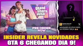 🚨ATEN&Ccedil;&Atilde;O, INSIDER REVELA que TEREMOS NOVIDADES GTA 6 nessa TER&Ccedil;A!! Entenda Tudo e Mais!