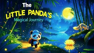 🌙 The Little Panda&rsquo;s Magical Journey | Bedtime Story for Kids | Bedtime Story Land