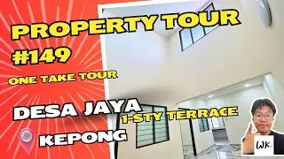 Desa Jaya Kepong | Single Storey Terrace | 3R 2B | Partially Furnished | One Take Tour #Tour148