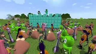 JJ и Mikey нашли Baby Saja Kpop Demon Hunter, pou, Baymax portals in minecraft Challenge Maizen