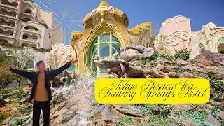 Hotel + Room Tour of the *NEW* Tokyo DisneySea Fantasy Springs Hotel