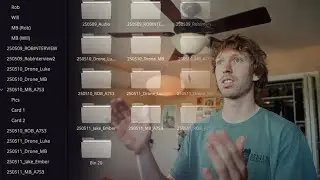 How I organize a documentary film in DaVinci Resolve.