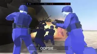 playing ravenfield but 1000 bots |using mod