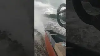 Just a casual day on the lake, eh? 🚤🔥#engineering #canada