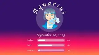Aquarius horoscope for September 20, 2023