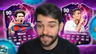 91 FUT DRAFT! MESSI 90 and CR7 90 in the BEST FUT DRAFT IN BRAZIL! EAFC 26