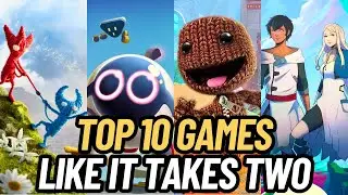 ТОП-10 ЛУЧШИХ ИГР, ПОХОЖИХ НА IT TAKES TWO | ОБЯЗАТЕЛЬНАЯ ИГРА ДЛЯ ДВУХ ИГРОКОВ