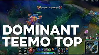 LoL Teemo Top vs Sett – Full Domination! 🍄🔥 | No Commentary