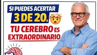 SI PUEDES ACERTAR 3 DE 20, TU CEREBRO ES EXTRAORDINARIO 🤯 | PRUEBA DE IQ GK |