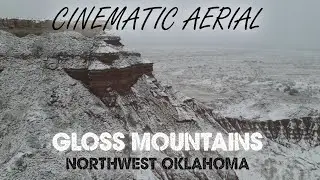 Gloss Mountains - Cinematic Aerial