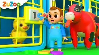 El Viejo MacDonald tenía una Granja - La Vaca Lola | ZuZoo en Español | Canciones Infantiles