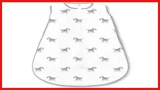 Amazing Baby Microfleece Sleeping Sack, Zebra, Soft Black, Small, Wearable Blanket with 2-way Zipper