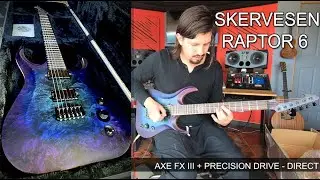Skervesen Raptor 6 Carved Top Unboxing Soundcheck w/ BKP Raganaroks