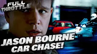 Mini Cooper Chase Through The Streets Of Paris | The Bourne Identity | Full Throttle