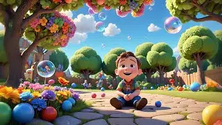 Baby Trapped Inside a Bubble &mdash; Funny Escape! | Silly Kids Rhyme | Playful Bubble Adventure