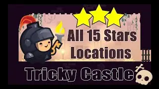 Tricky castle all Star location ⭐📍