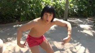 Маугли на ОЧЕНЬ РЕДКОЙ неожиданной встрече в парке развлечений Disney Animal Kingdom, Walt Disney...