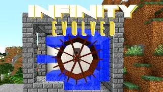 Minecraft Mods FTB Infinity Evolved - NEXT LEVEL WATER WHEEL [E19] (Modded Expert Mode)