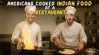Americans COOKED and ATE Authentic Kerala food in a restaurant !