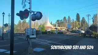 A short MAX Orange line compilation at Milwalkie/Main