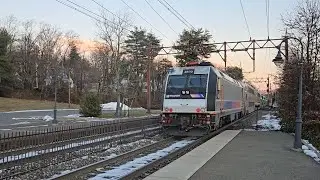 NJ Transit Rush Hour Railfanning at Millburn, NJ | Ft. 4640, 4119, 4109, 1319 and MNCR 4901