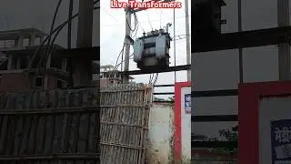 ⚡Live Transformers working with load ! ⚡#elecrical #electrician#transformers #transformertechnology