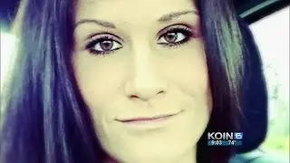 Nicole Laube passing out flyers when stabbed