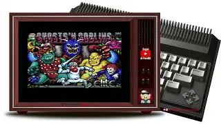 Ghosts'n Goblins arcade version [Commodore Plus4]