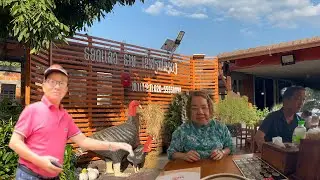 เที่ยววันแรกที่ท่าแขกพาพ่อแม่ไปกินก๋วยจั๊บไก่งวงที่เคยไปกับลุงเด่น|ToiyYoiy
