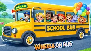 Wheels on the Bus &ndash; Rescue Version 🚨 | Kids Songs & Animal Rhymes