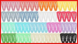 Great product -  Snap Hair Clips Hair Barrettes for Girls, Anezus 80 Pcs 2 Inch Non-Slip Barrettes H
