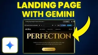 How to Create a Landing Page With Gemini Canvas (Step-By-Step)