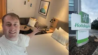 NEW Holiday Inn Manchester Airport Hotel, Standard Queen Room with Sofa Bed Review 2023
