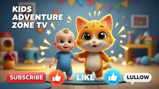 Cute Baby Dancing Video with Cat Character | Kids Fun Show 😎 l Dubi Dubi dam dam Dancing Video 