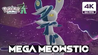 Pokemon Legends Z-A - Rogue Mega Meowstic Boss Fight [Mega Dimension DLC]